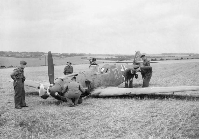 Heavy Luftwaffe raids on Manston and Ramsgate on 24th August 1940 leave ...